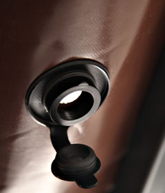 Tappi di scarico termosaldati