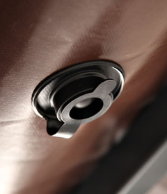 Tappi di scarico termosaldati